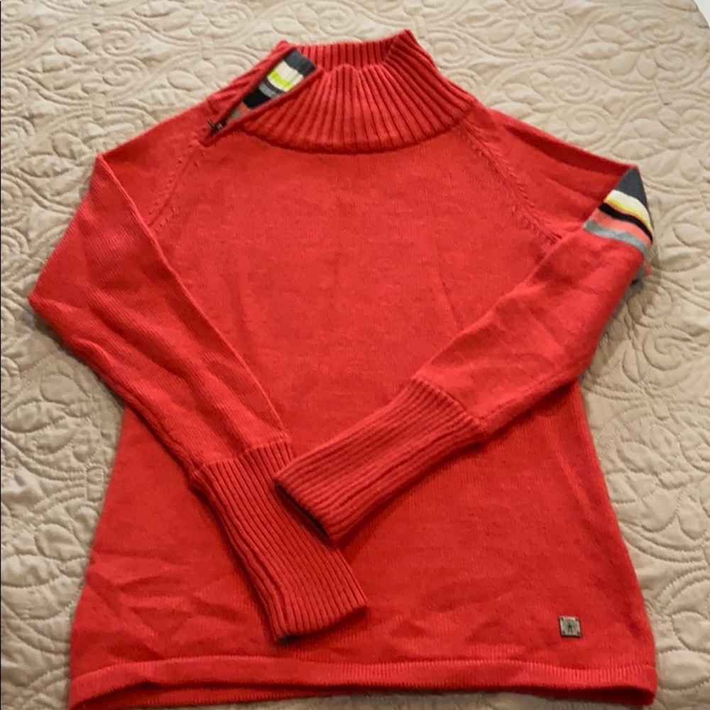 Smartwool mock turtleneck sweater